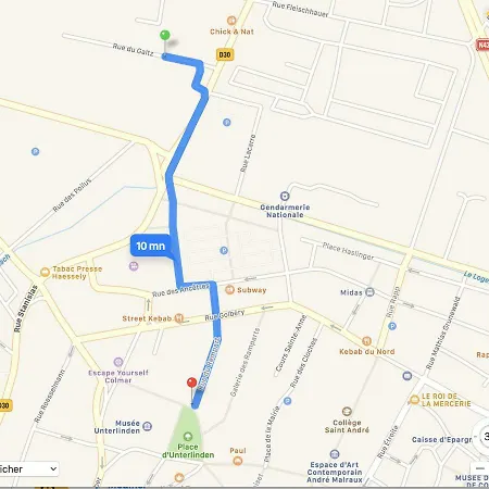 Du Galtz Apartman Colmar