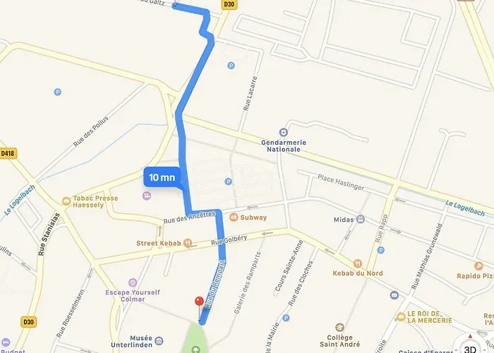 Du Galtz شقة كولمار